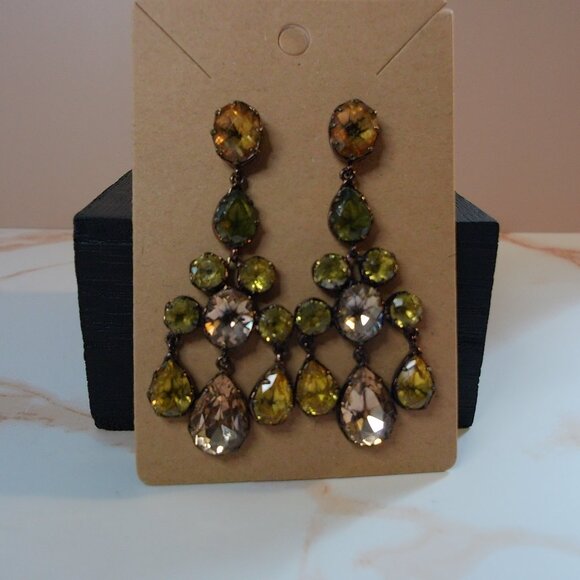 Stella and Dot Statement Earrings--Pierced - Picture 2 of 5